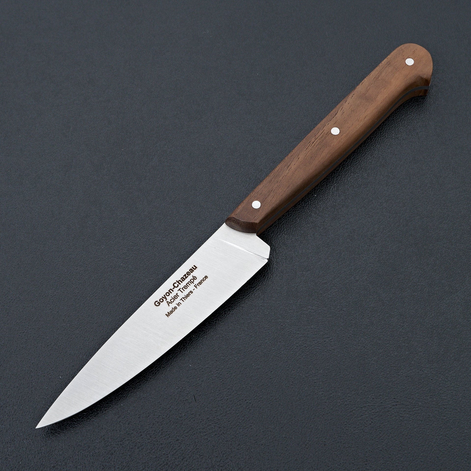 Goyon Chazeau Le P'tit Tradi Knife Walnut Handle-Knife-K Sabatier-Carbon Knife Co