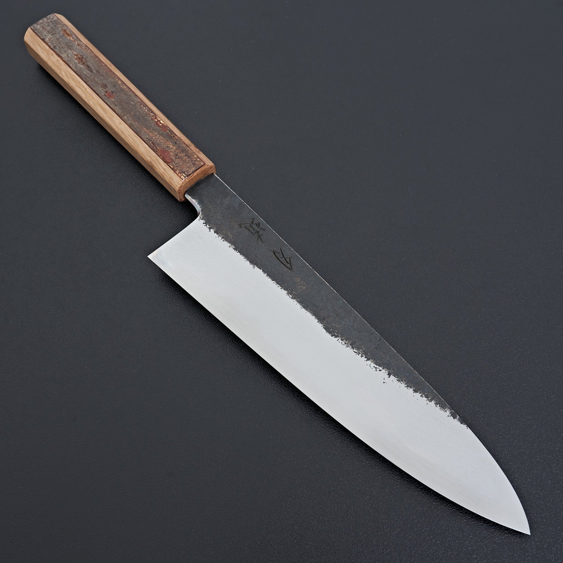HADO Sumi Blue #1 Damascus Gyuto 210mm Wide-Knife-Hado-Carbon Knife Co