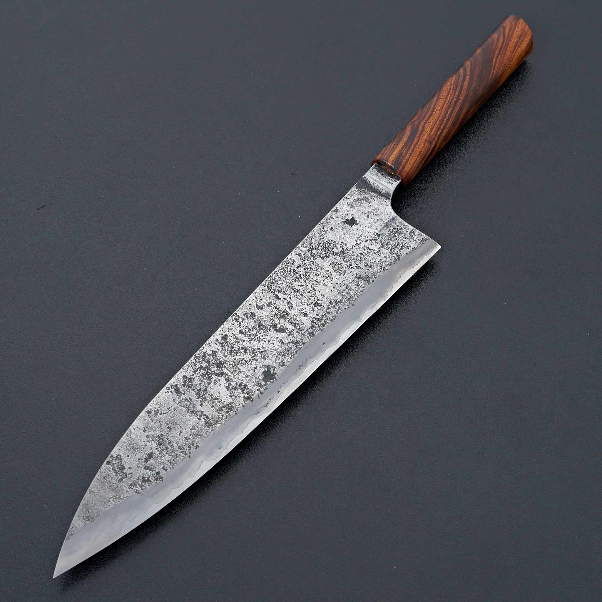Halcyon Forge 26c3 Wrought Iron Gyuto 250mm Ironwood