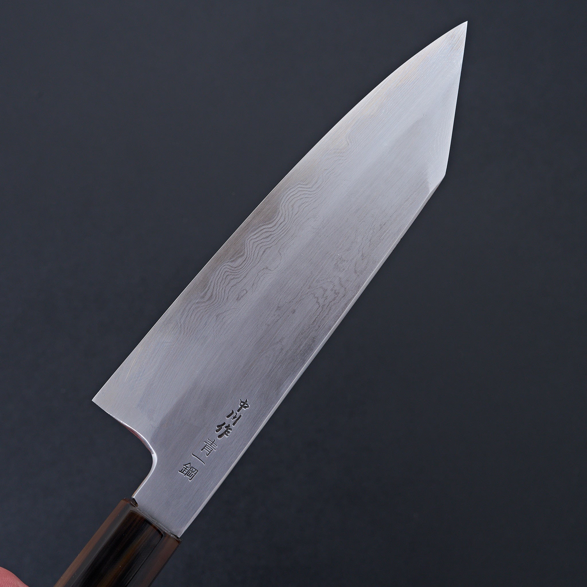 かずK Hatsukokoro Satoshi Nakagawa Blue 1 Damascus Bunka