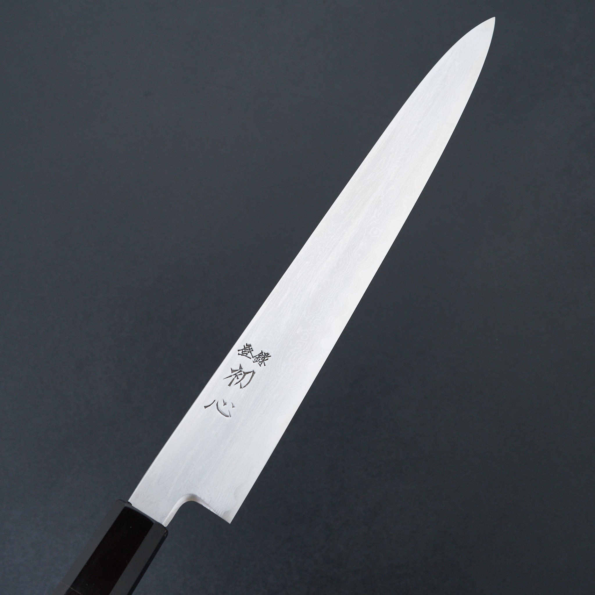 Hatsukokoro Satoshi Nakagawa Blue 1 Damascus Sujihiki 270mm