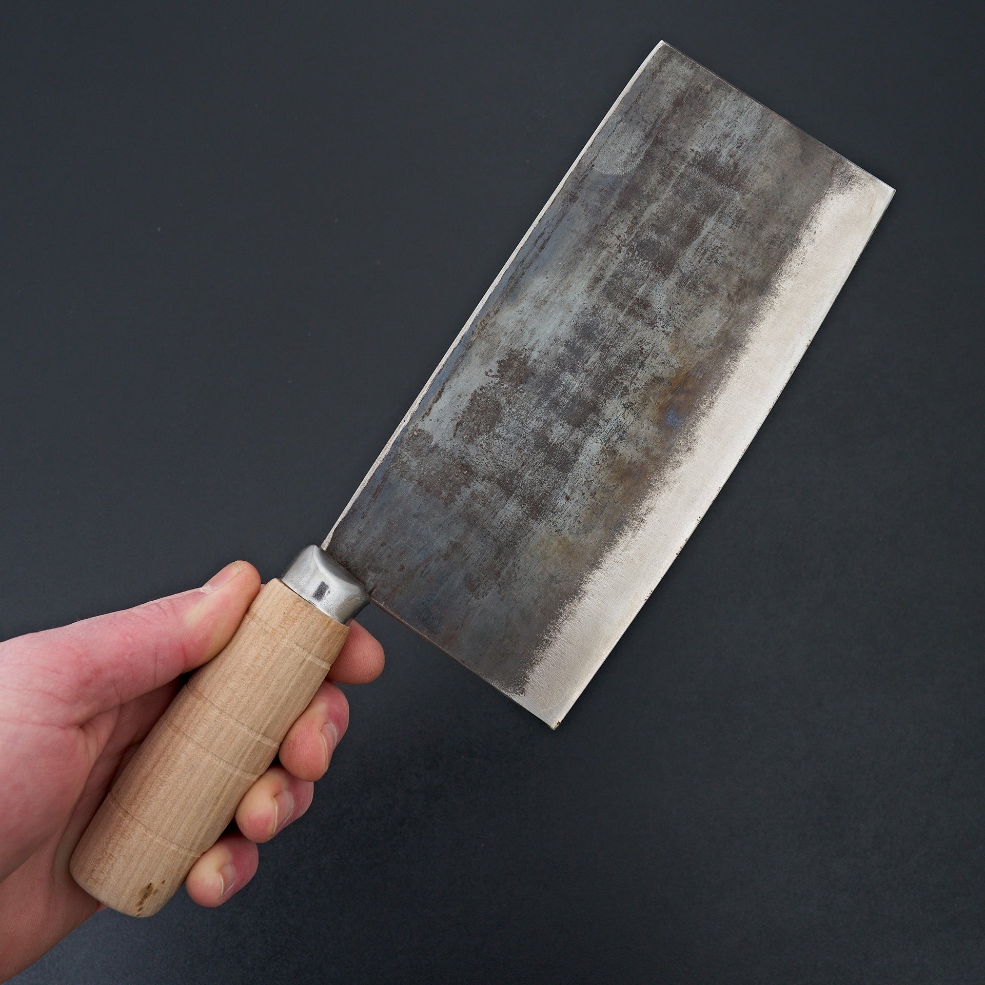 Hatsukokoro Sentan Stainless Clad White #2 Chinese Cleaver 200mm-Knife-Handk-Carbon Knife Co