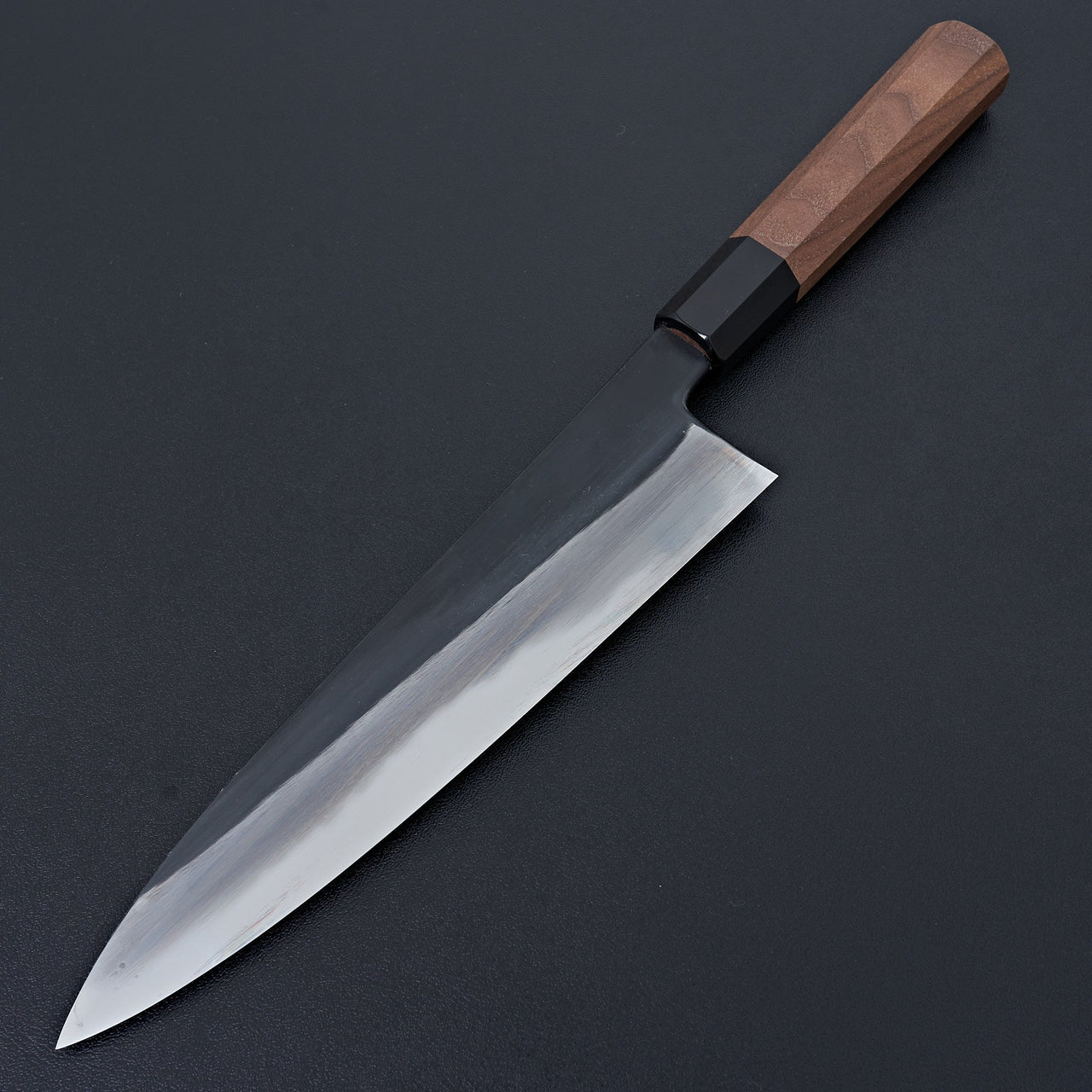 Hatsukokoro Yoake Blue #1 Kurouchi Gyuto 210mm-Knife-Handk-Carbon Knife Co