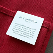 Hi-Condition Hanpu Canvas 6 Pockets Knife Roll Red-Knife Accessories-Hitohira-Carbon Knife Co