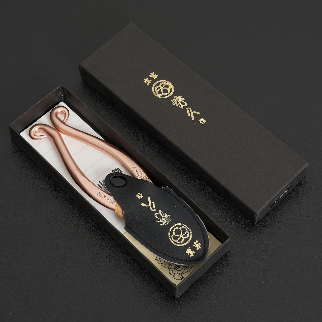 Hidehisa Flower Shears Gold 180mm-Accessories-Toyama Hamono-Carbon Knife Co