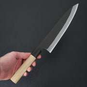 Hinoura Ajikataya Shirogami 2 Kurouchi Gyuto 240mm-Knife-Hinoura-Carbon Knife Co