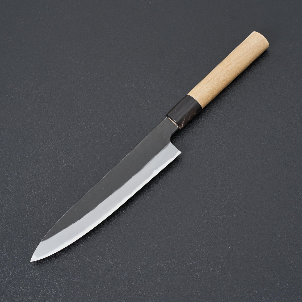 Hinoura Ajikataya Shirogami 2 Kurouchi Petty 180mm-Knife-Hinoura-Carbon Knife Co