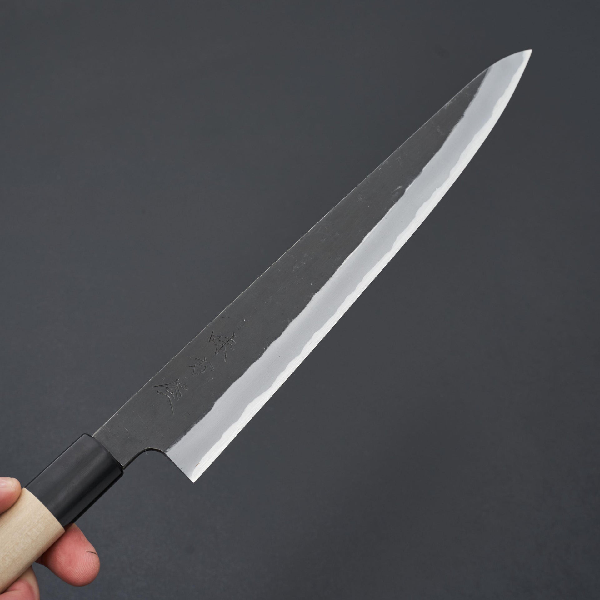 Hinoura Ajikataya Shirogami 2 Kurouchi Sujihiki 270mm-Knife-Hinoura-Carbon Knife Co