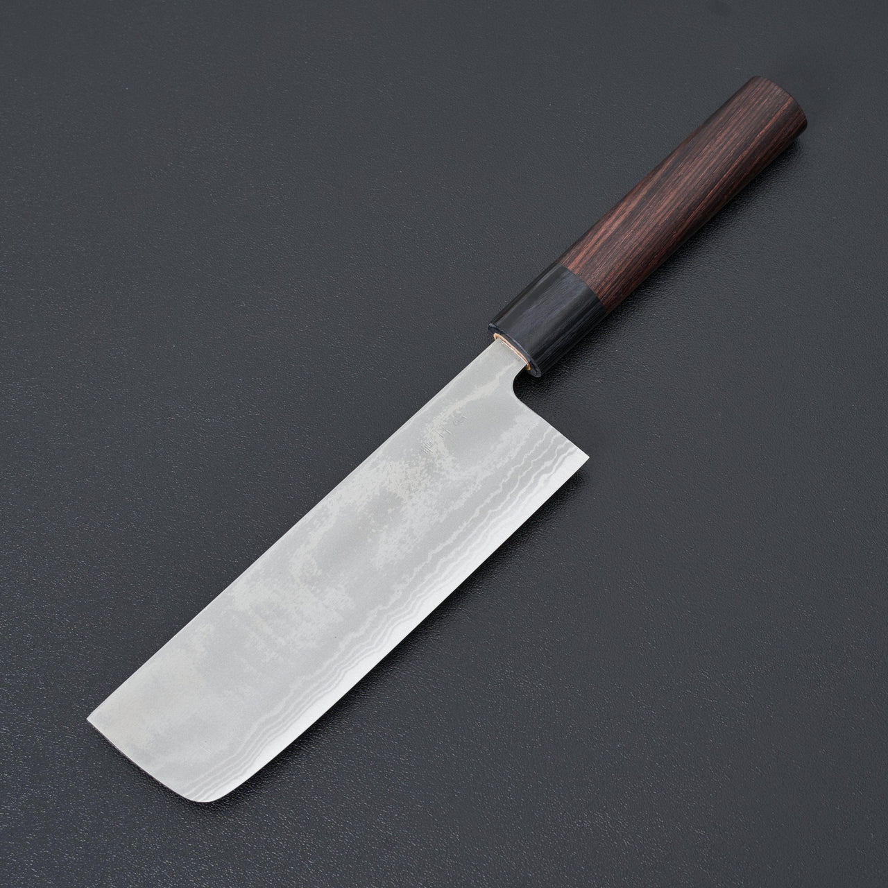 Hitohira GR Blue #2 Damascus Nakiri 150mm-Knife-Hitohira-Carbon Knife Co