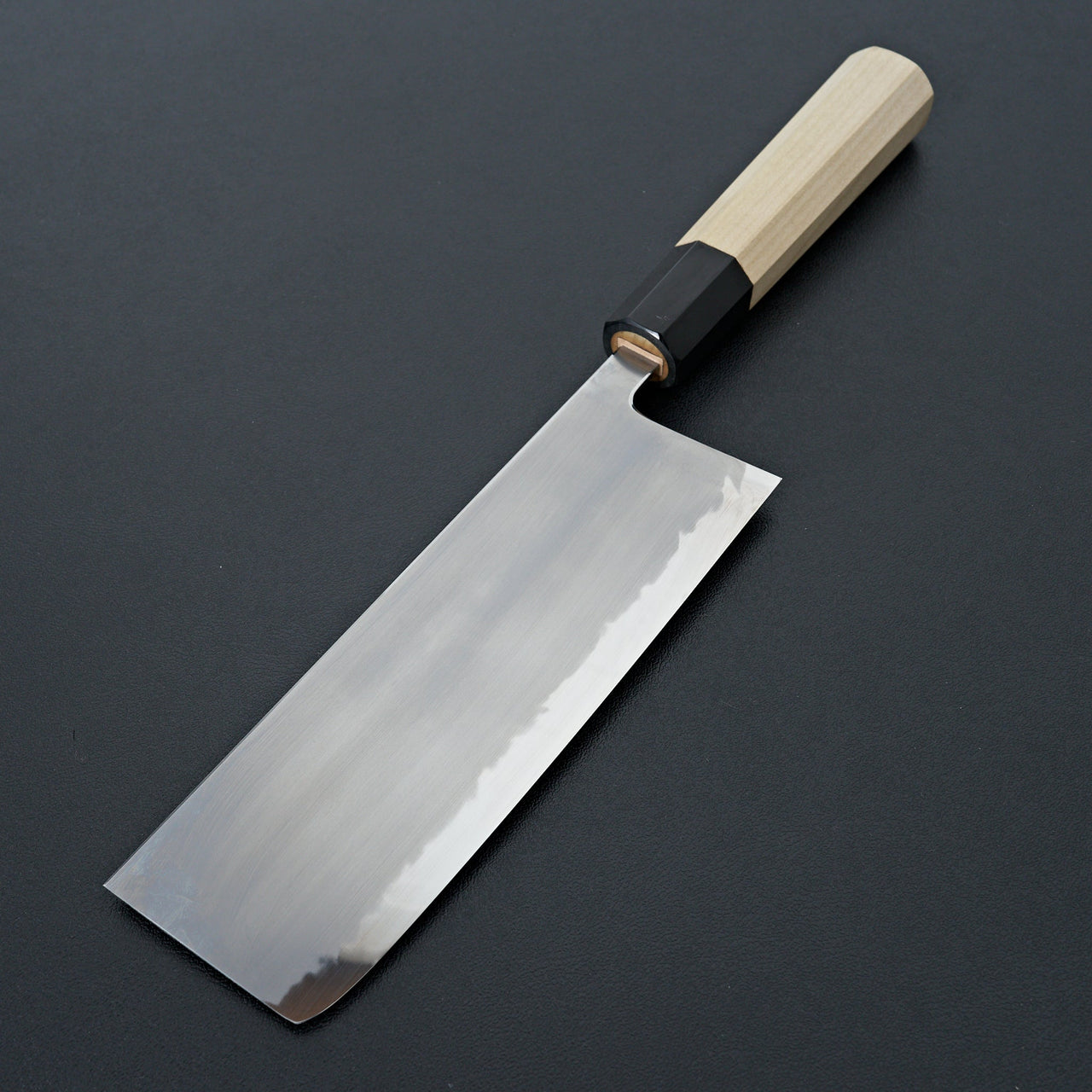 Hitohira Gorobei Izo White #2 Nakiri Ho Wood Handle-Knife-Hitohira-Carbon Knife Co