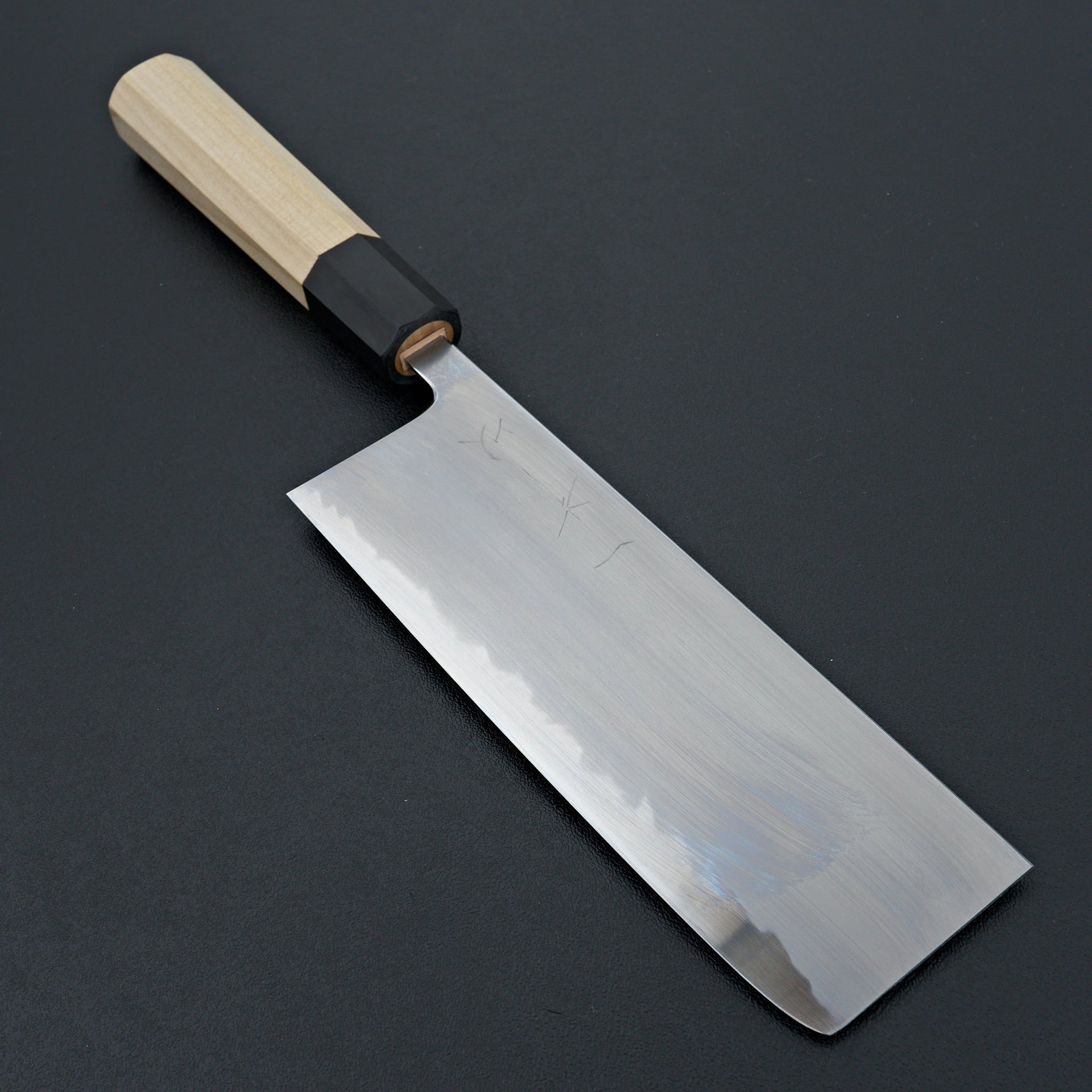 Hitohira Gorobei Izo White #2 Nakiri Ho Wood Handle-Knife-Hitohira-Carbon Knife Co