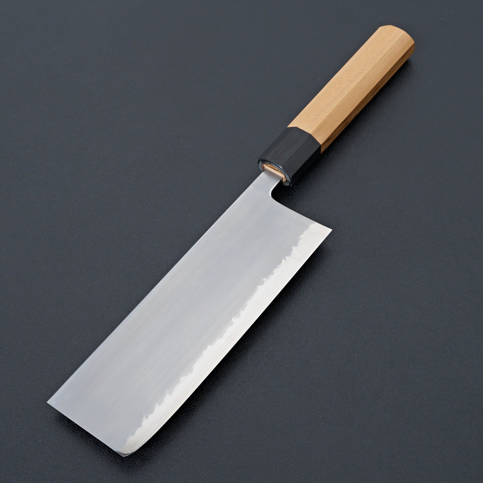 Hitohira Gorobei Izo White #2 Nakiri Yakusugi Cedar Handle-Knife-Hitohira-Carbon Knife Co