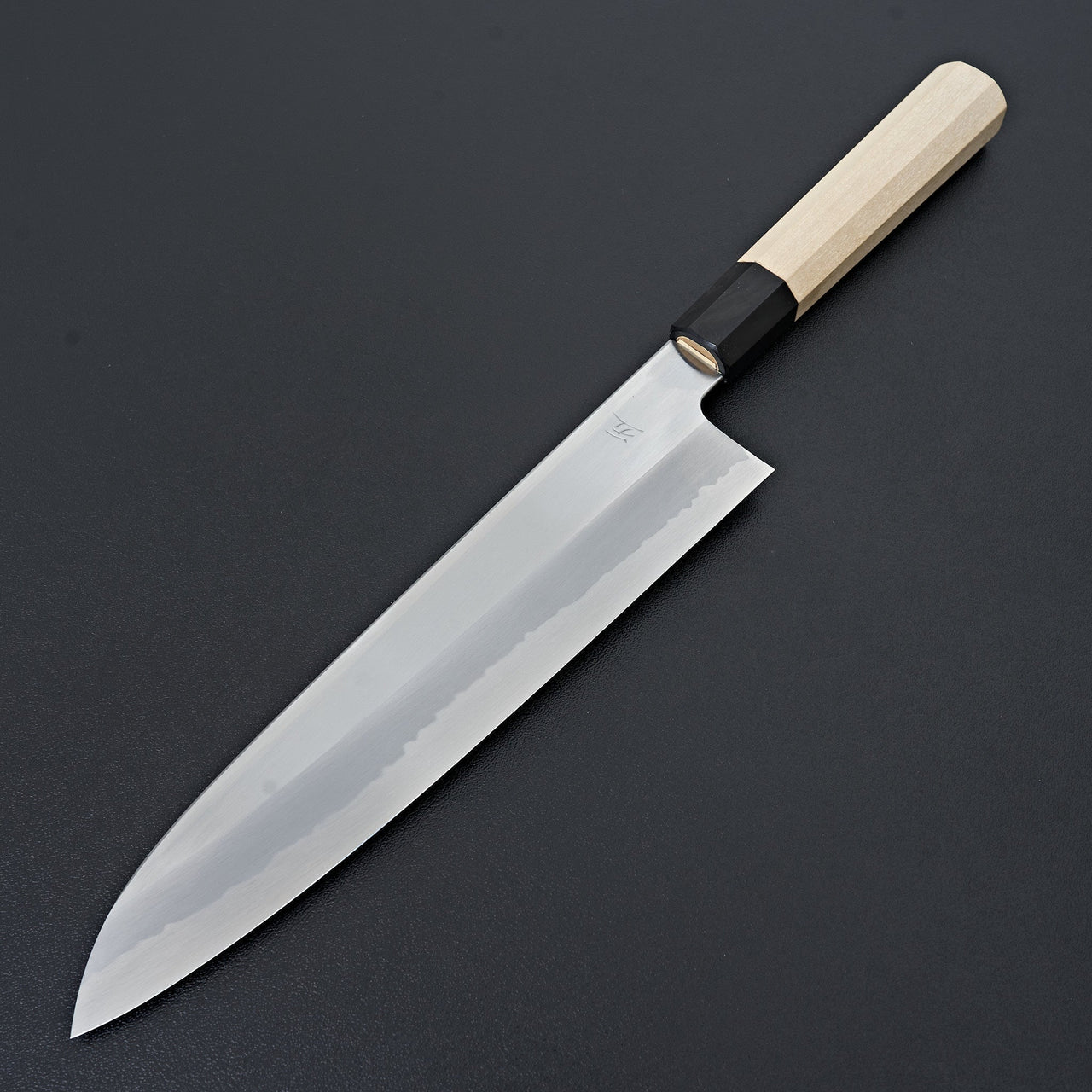 Hitohira Gorobei Ren White #2 Gyuto 240mm Ho Wood Handle-Knife-Hitohira-Carbon Knife Co