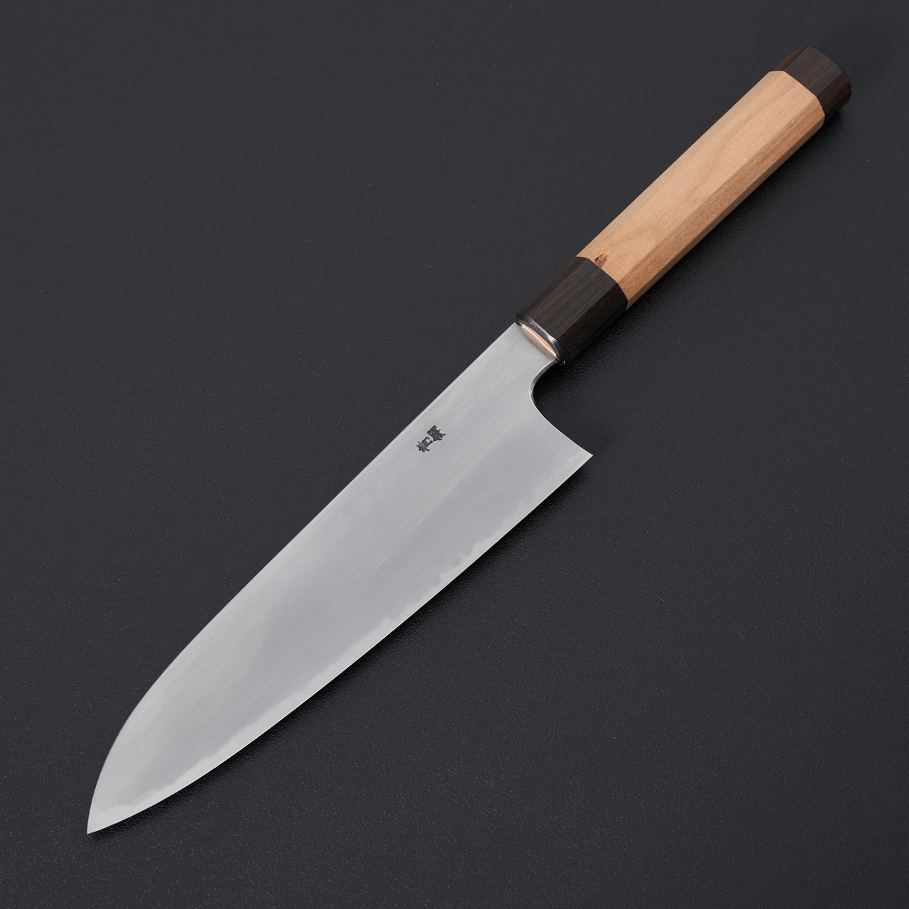 Hitohira Gorobei Rikichi Blue #2 Kasumi Gyuto 210mm Cherry Wood Handle-Knife-Hitohira-Carbon Knife Co