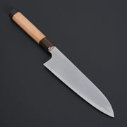 Hitohira Gorobei Rikichi Blue #2 Kasumi Gyuto 210mm Cherry Wood Handle-Knife-Hitohira-Carbon Knife Co