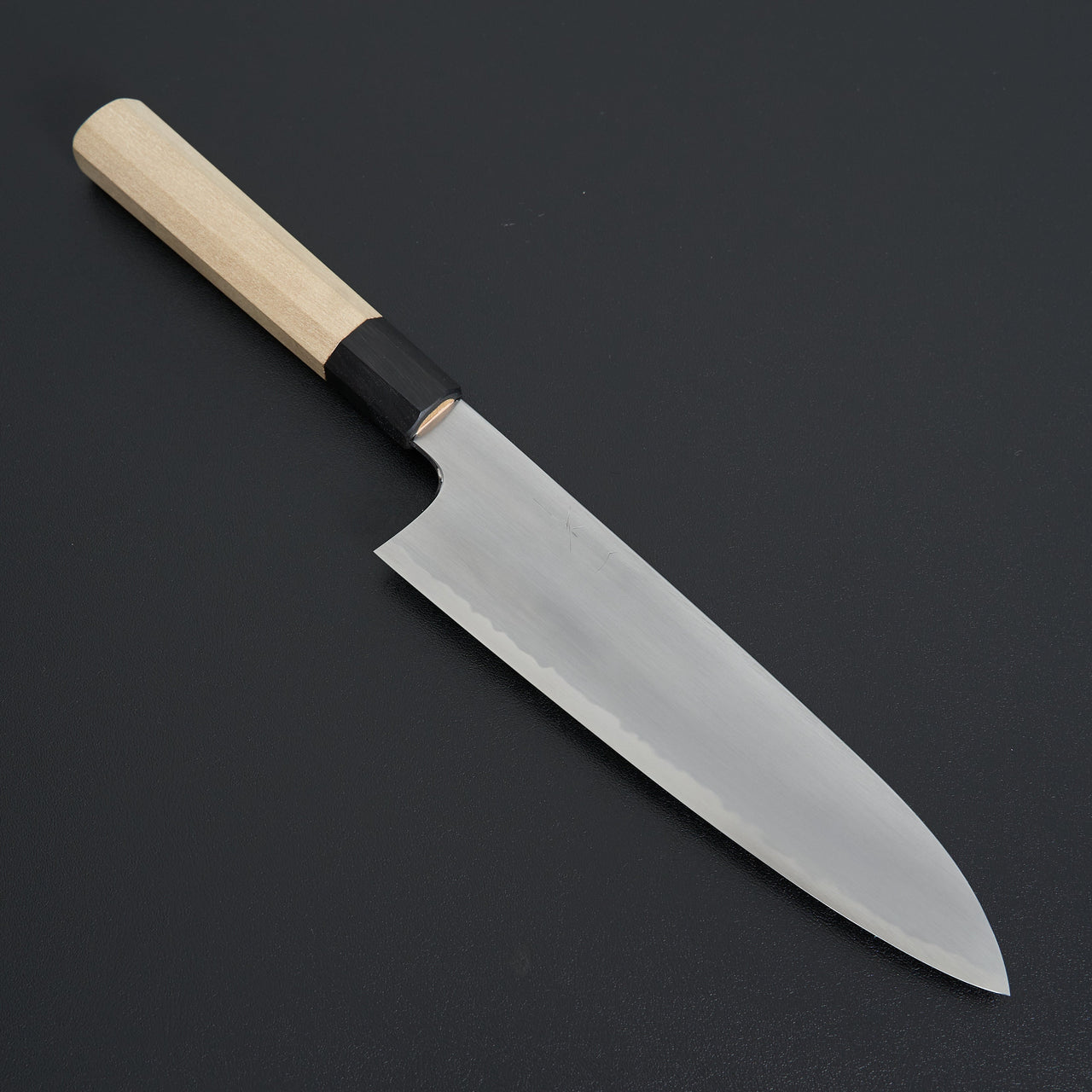 Hitohira Gorobei Rikichi Blue #2 Kasumi Gyuto 210mm Ho Wood Handle-Knife-Hitohira-Carbon Knife Co