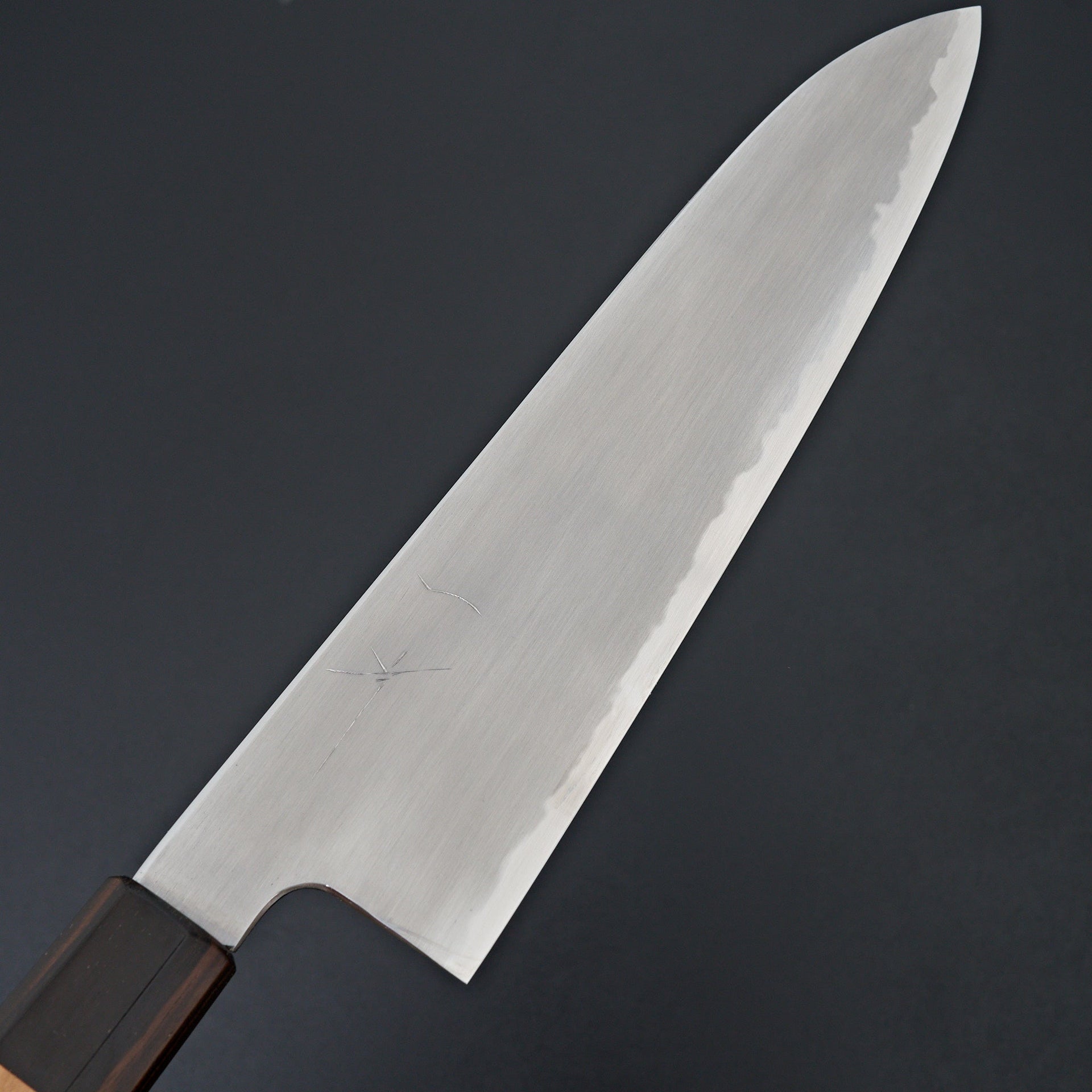Hitohira Gorobei Rikichi Blue #2 Kasumi Gyuto 240mm Cherry Wood Handle-Knife-Hitohira-Carbon Knife Co