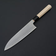 Hitohira Gorobei Rikichi White #2 Kasumi Gyuto 210mm Ho Wood Handle-Knife-Hitohira-Carbon Knife Co