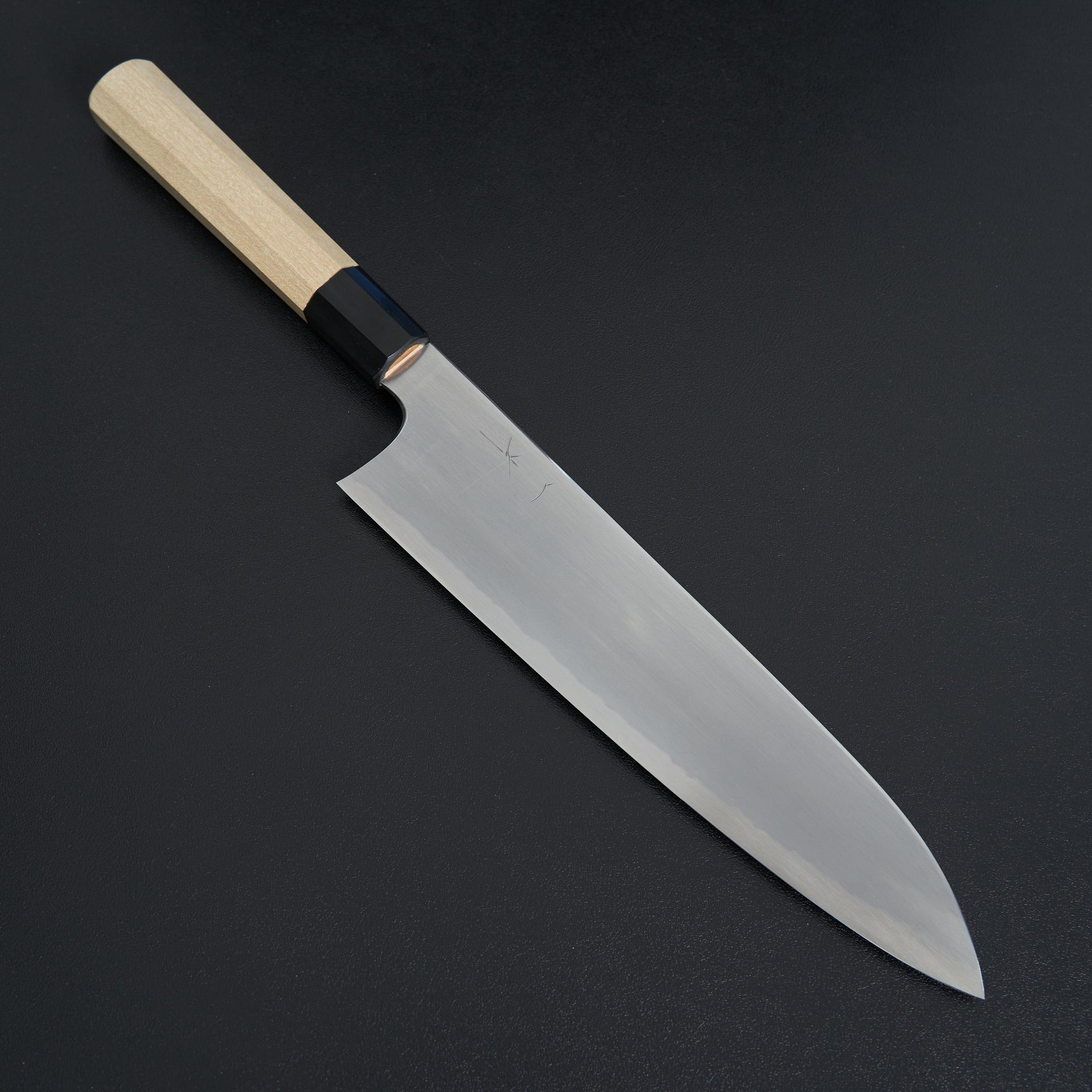 Hitohira Gorobei Rikichi White #2 Kasumi Gyuto 240mm Ho Wood Handle-Knife-Hitohira-Carbon Knife Co