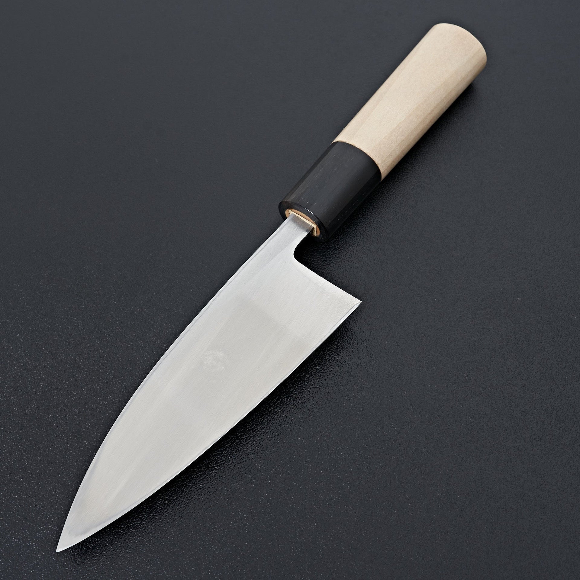 Hitohira Gorobei White #3 Deba 120mm Ho Wood Handle (D-Shape)-Knife-Hitohira-Carbon Knife Co