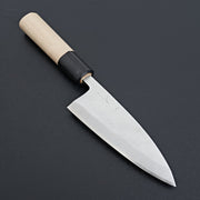 Hitohira Gorobei White #3 Deba 120mm Ho Wood Handle (D-Shape)-Knife-Hitohira-Carbon Knife Co