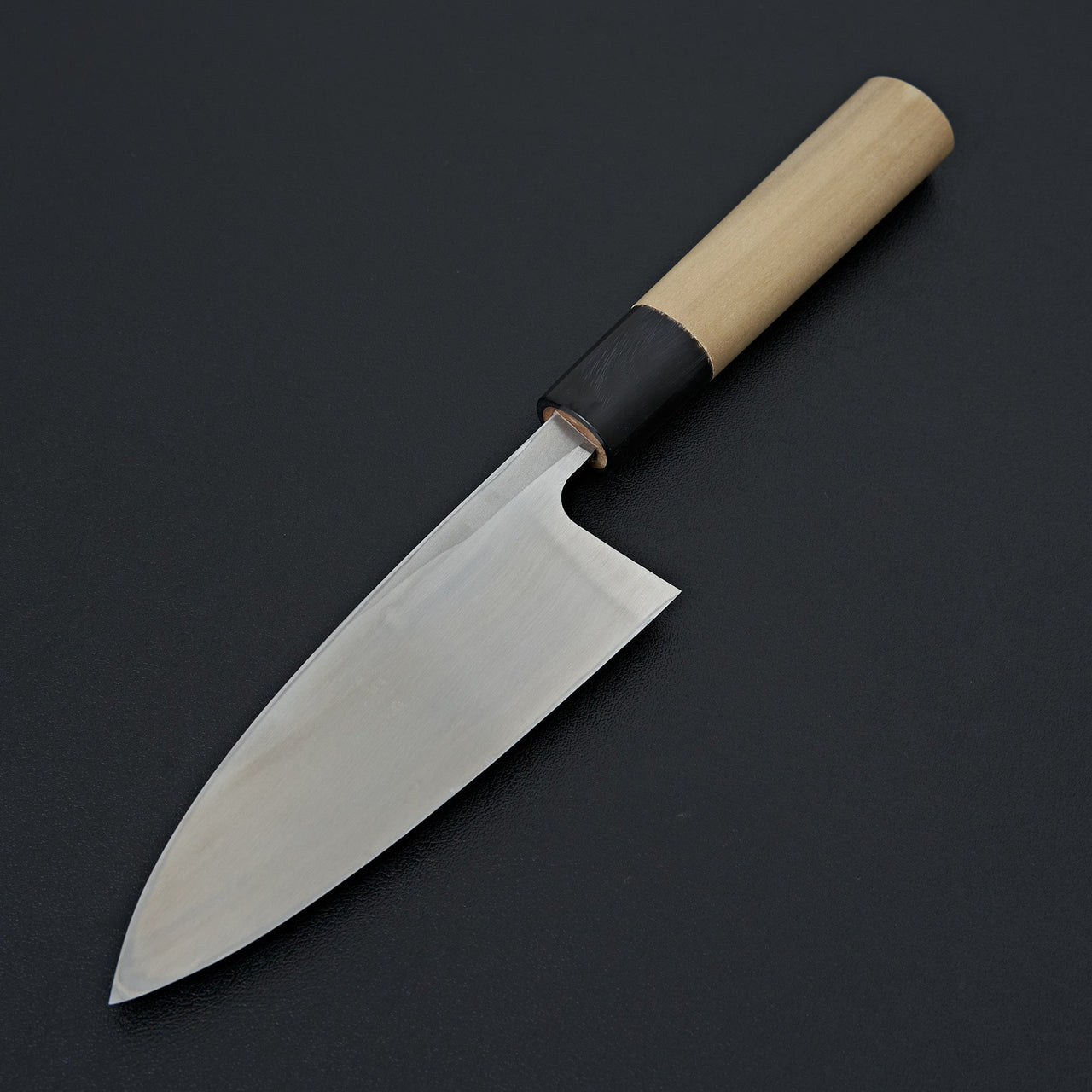 Hitohira Gorobei White #3 Deba 135mm Ho Wood Handle (D-Shape)-Knife-Hitohira-Carbon Knife Co