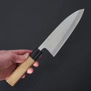 Hitohira Gorobei White #3 Deba 165mm Ho Wood Handle-Knife-Hitohira-Carbon Knife Co