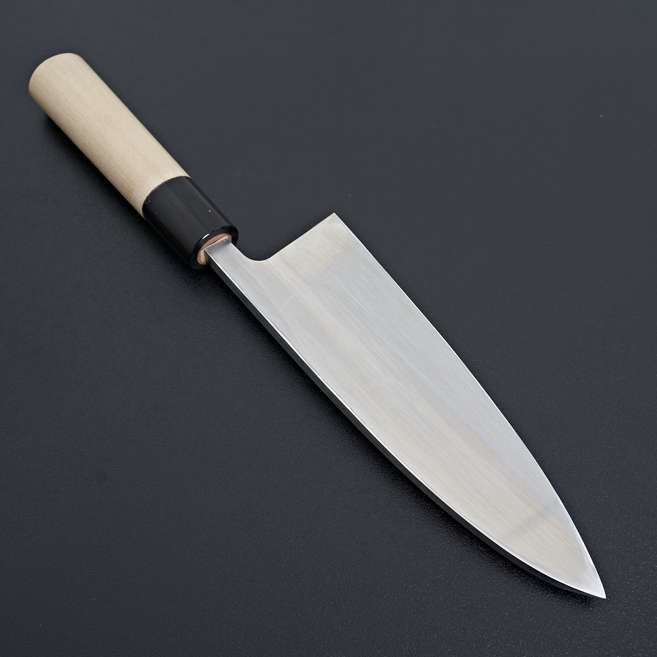 Hitohira Gorobei White #3 Deba 180mm Ho Wood Handle-Knife-Hitohira-Carbon Knife Co