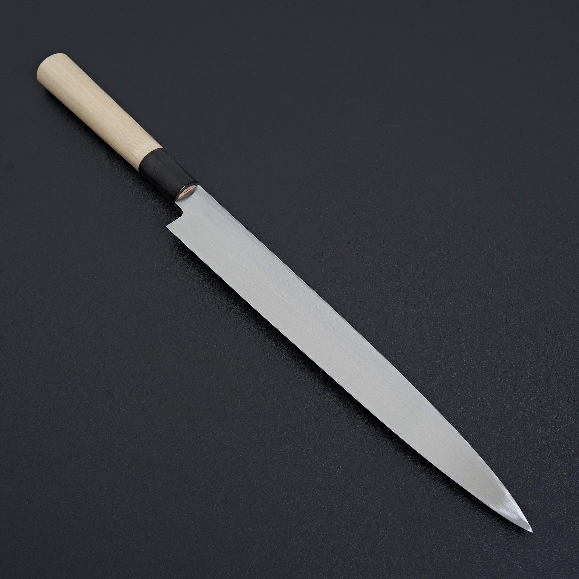 Hitohira Gorobei White #3 Left-Handed Yanagiba 270mm Ho Wood Handle-Knife-Hitohira-Carbon Knife Co