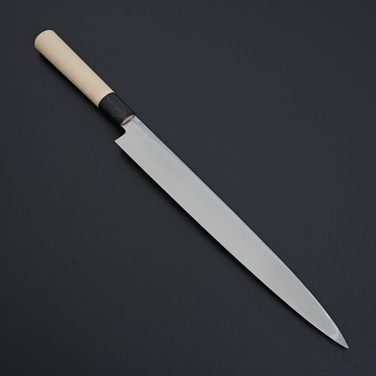 Hitohira Gorobei White #3 Left-Handed Yanagiba 300mm Ho Wood Handle-Knife-Hitohira-Carbon Knife Co