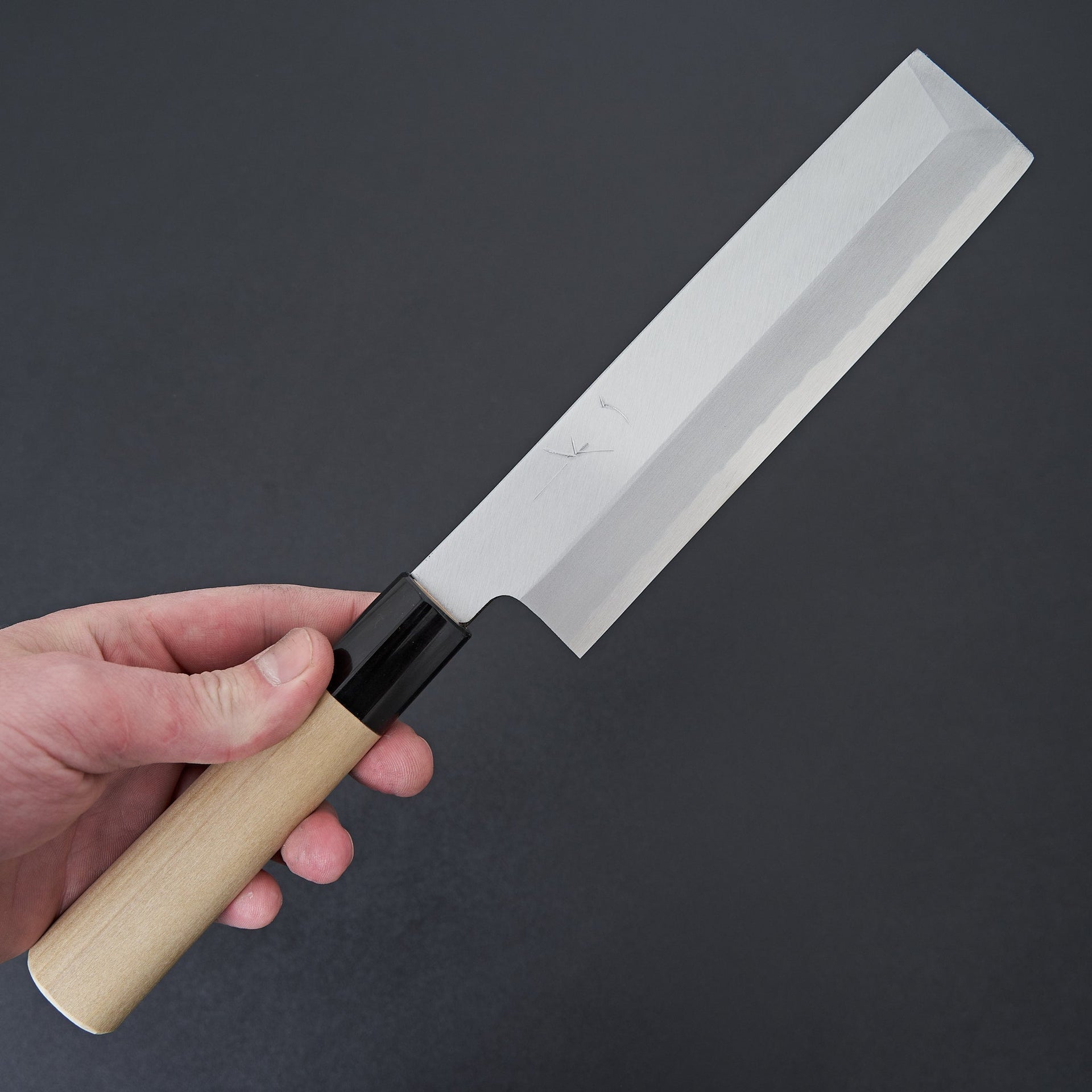 Hitohira Gorobei White #3 Usuba 180mm Ho Wood Handle-Knife-Hitohira-Carbon Knife Co