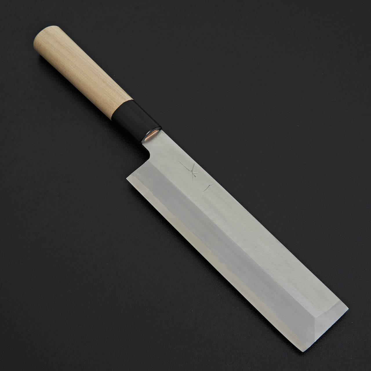 Hitohira Gorobei White #3 Usuba 195mm Ho Wood Handle-Knife-Hitohira-Carbon Knife Co