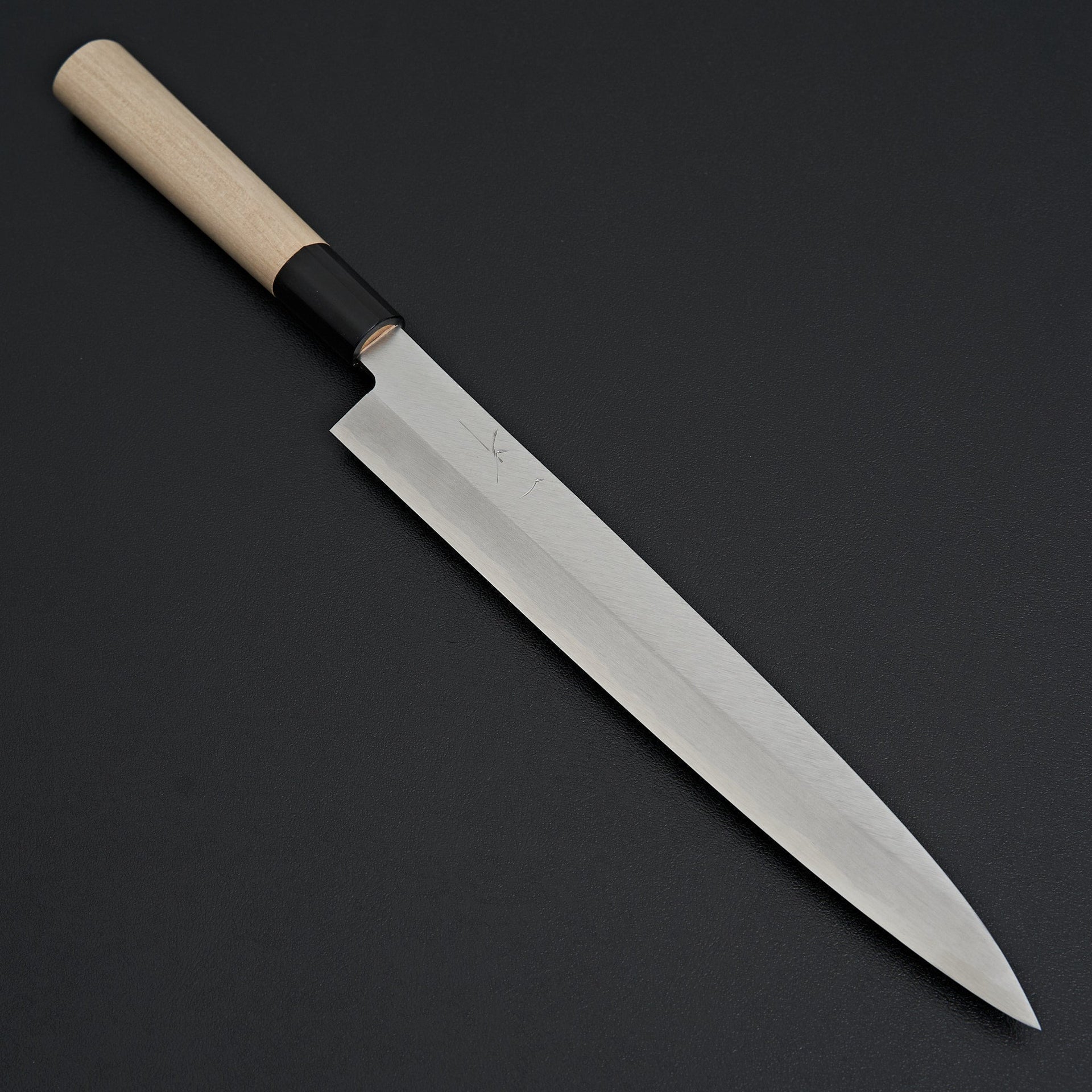 Hitohira Gorobei White #3 Yanagiba 240mm Ho Wood Handle-Knife-Hitohira-Carbon Knife Co