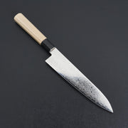 Hitohira HG Damascus Gyuto 210mm Ho Wood Handle-Knife-Hitohira-Carbon Knife Co