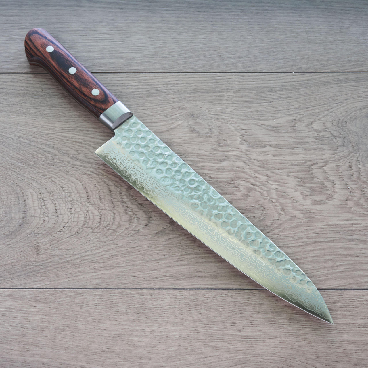 Hitohira HG Damascus Gyuto 240mm-Knife-Hitohira-Carbon Knife Co