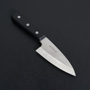Hitohira Hiragana Deba 120mm Pakka Handle (No Bolster)-Knife-Hitohira-Carbon Knife Co