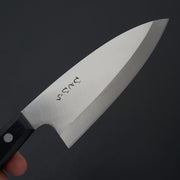 Hitohira Hiragana Deba 150mm Pakka Handle (No Bolster)-Knife-Hitohira-Carbon Knife Co