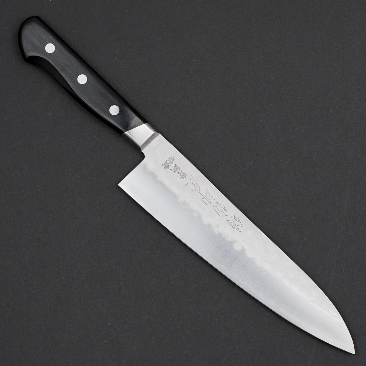 Hitohira Imojiya Blue #2 Nashiji Tsuchime Gyuto 200mm-Knife-Hitohira-Carbon Knife Co
