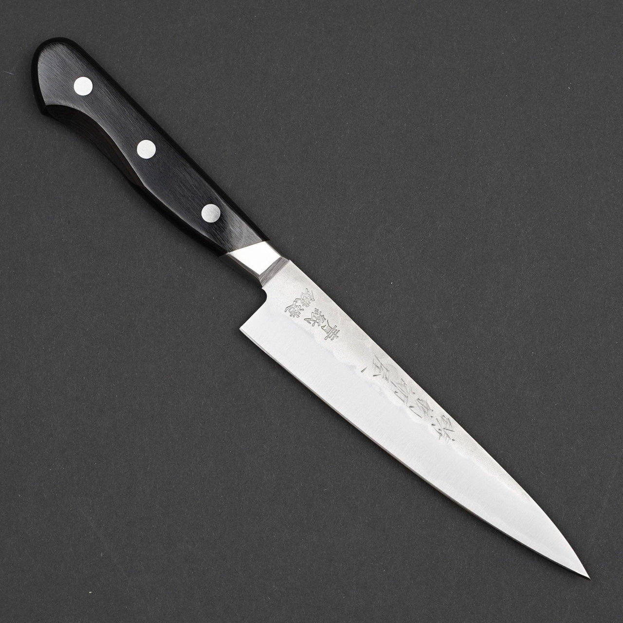 Hitohira Imojiya Blue #2 Nashiji Tsuchime Petty 135mm-Knife-Hitohira-Carbon Knife Co