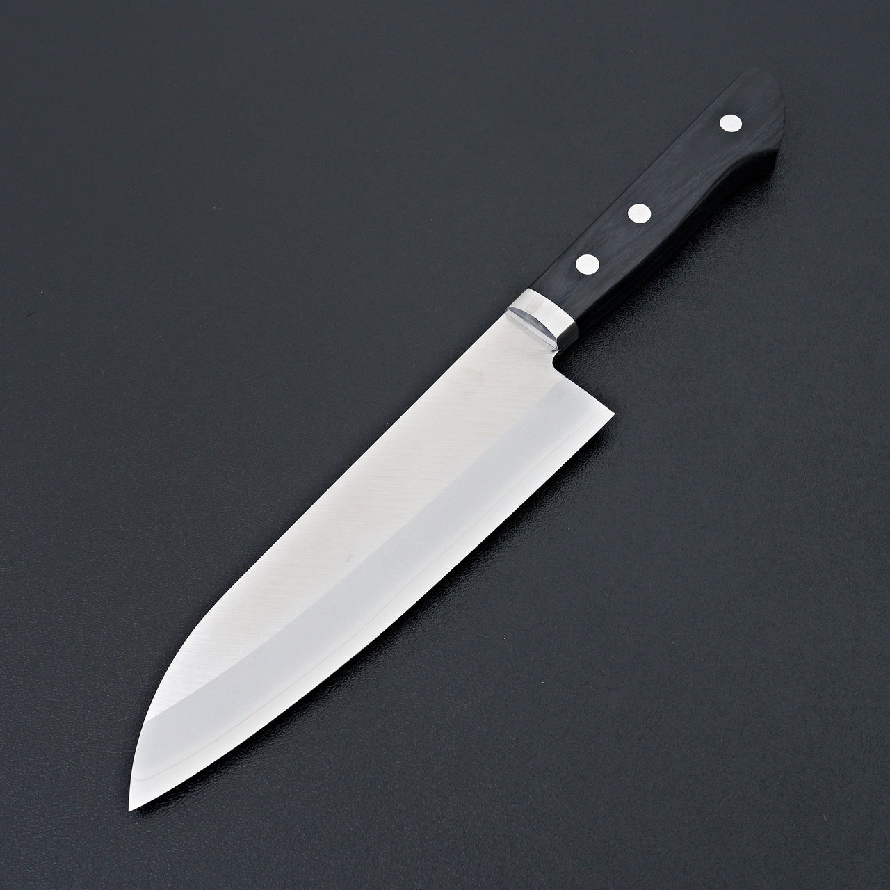 Hitohira Imojiya MZ Chromax Santoku 165mm Pakka Handle-Hitohira-Carbon Knife Co