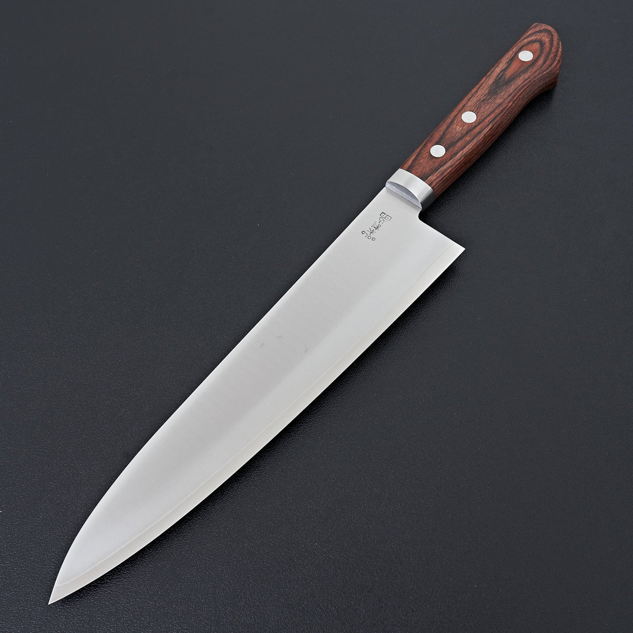 Hitohira Imojiya MZ VG-1 Gyuto 210mm Imitation Mahogany Handle-Knife-Hitohira-Carbon Knife Co
