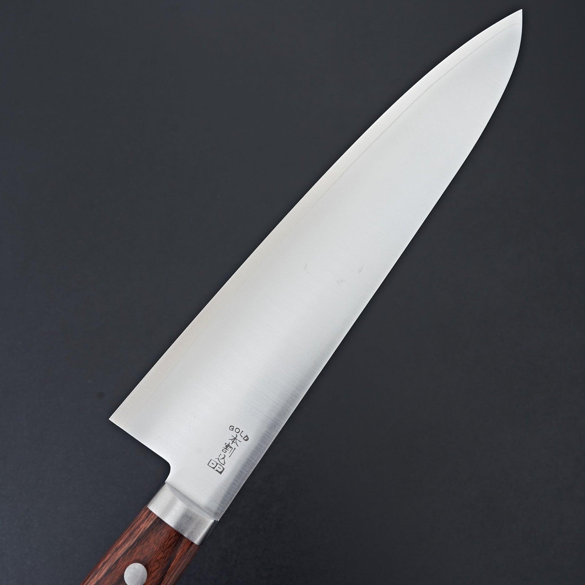 Hitohira Imojiya MZ VG-1 Gyuto 210mm Imitation Mahogany Handle-Knife-Hitohira-Carbon Knife Co