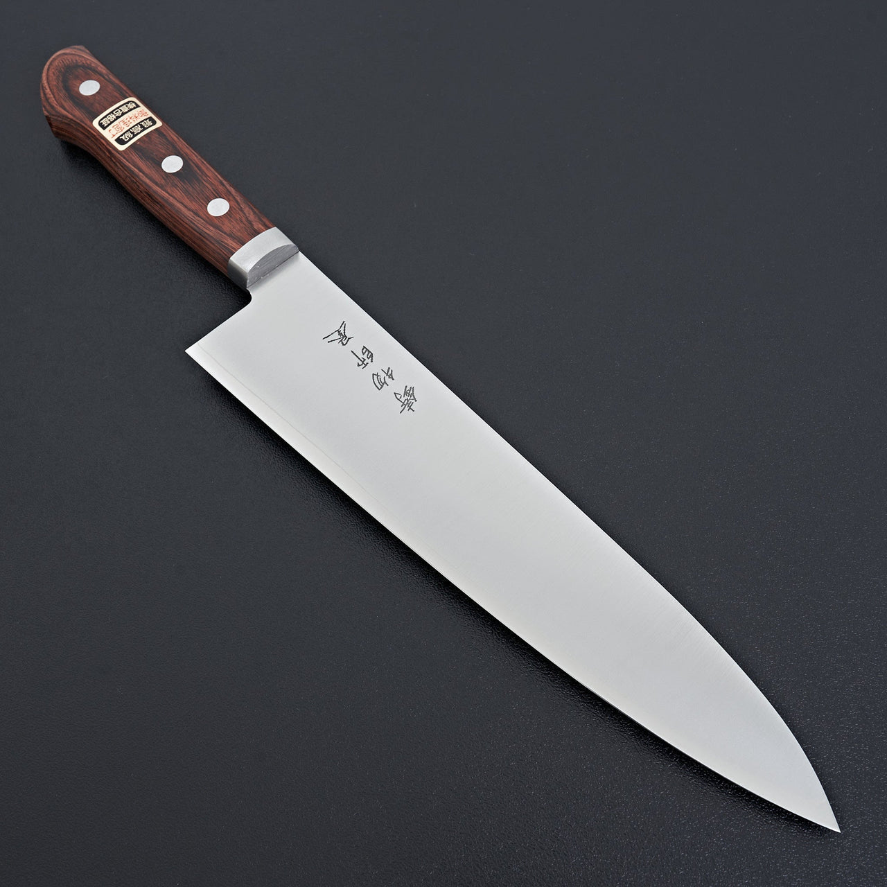 Hitohira Imojiya MZ VG-1 Gyuto 210mm Imitation Mahogany Handle-Knife-Hitohira-Carbon Knife Co