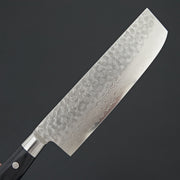 Hitohira Imojiya ST Tsuchime Damascus Nakiri Pakka Handle (Yo)-Hitohira-Carbon Knife Co
