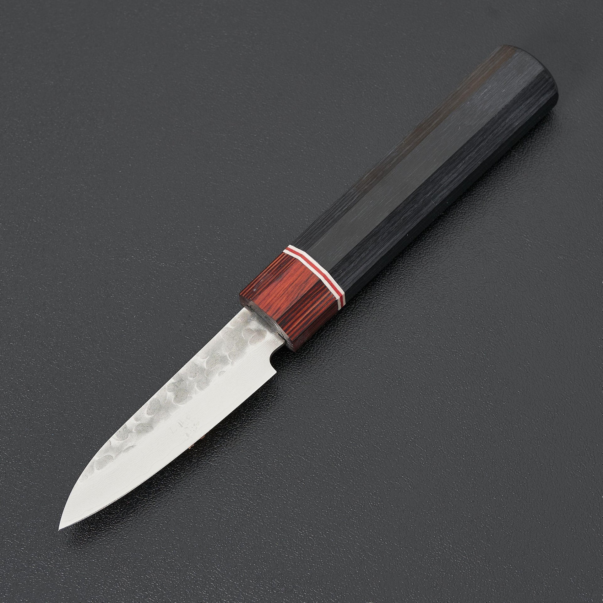 Hitohira Imojiya ST Tsuchime Damascus Paring 75mm-Knife-Hitohira-Carbon Knife Co