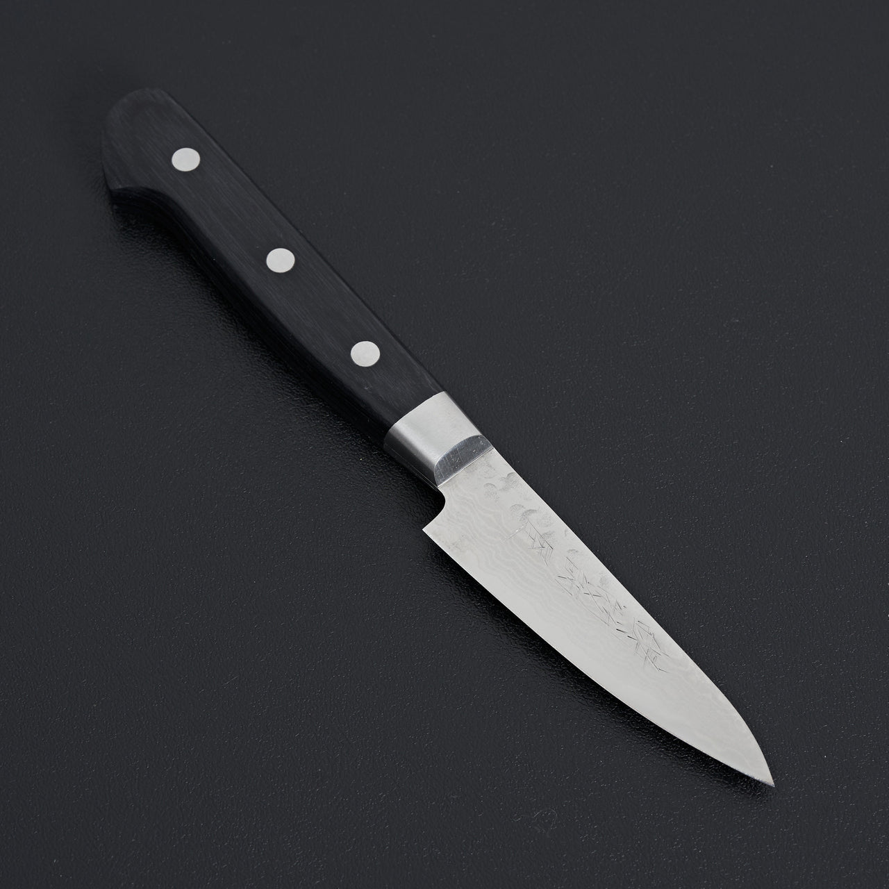 Hitohira Imojiya ST Tsuchime Damascus Paring Pakka Handle (Yo)-Knife-Hitohira-Carbon Knife Co