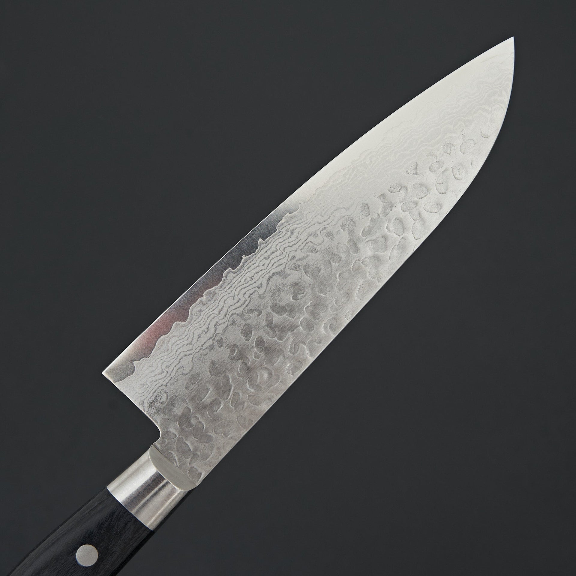 Hitohira Imojiya ST Tsuchime Damascus Santoku Pakka Handle (Yo)-Hitohira-Carbon Knife Co