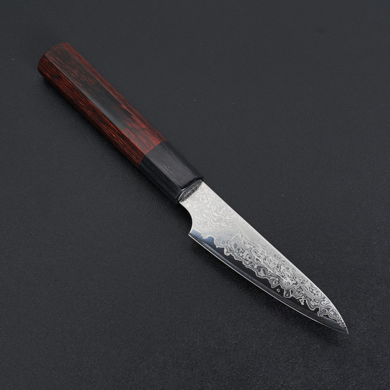 Hitohira Imojiya TH Damascus Paring 105mm Pakka Handle-Knife-Hitohira-Carbon Knife Co