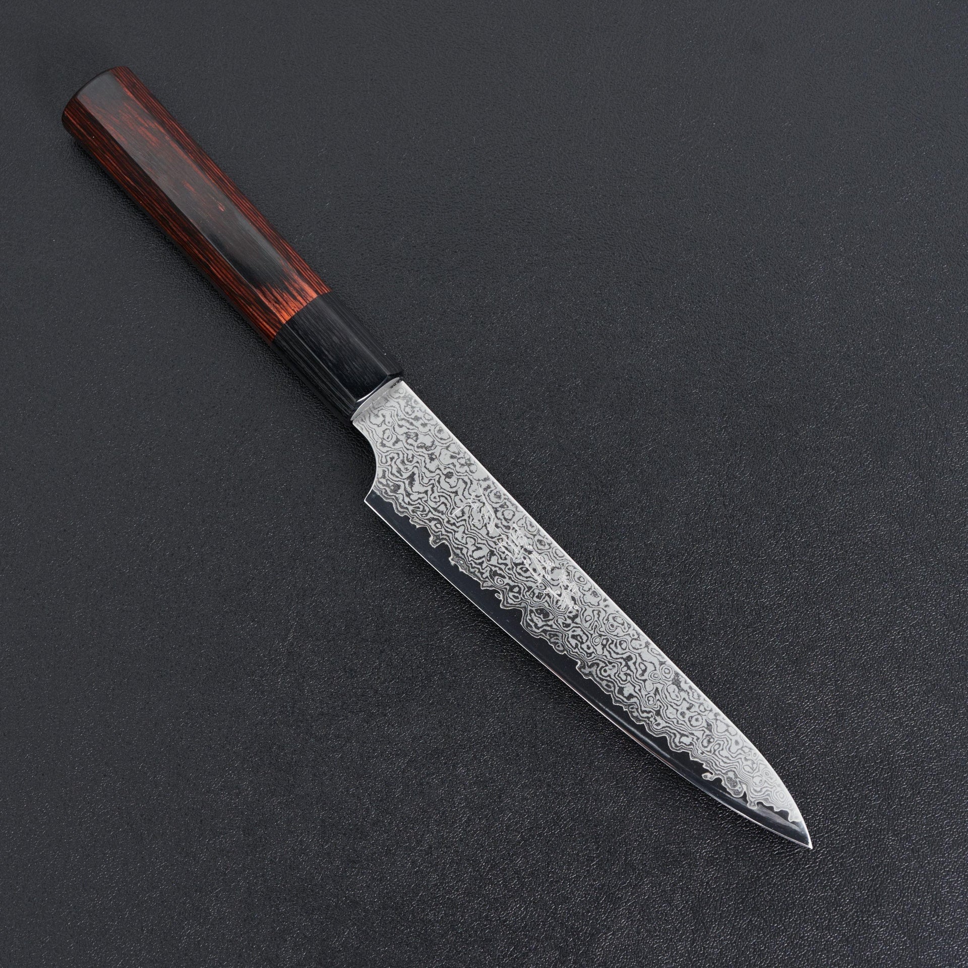 Hitohira Imojiya TH Damascus Petty 150mm Pakka Handle-Knife-Hitohira-Carbon Knife Co