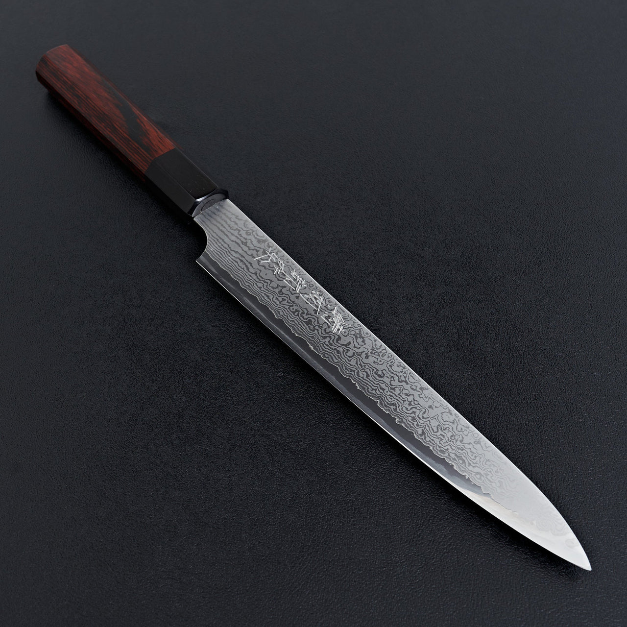 Hitohira Imojiya TH Damascus Petty 180mm Pakka Handle-Knife-Hitohira-Carbon Knife Co